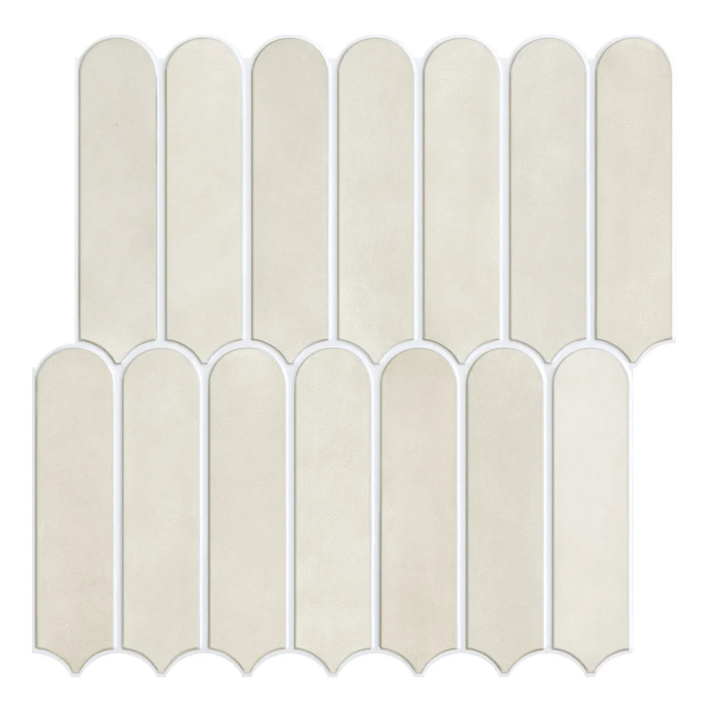 3D Fish Scale Tile Stickers for Stylish Spaces