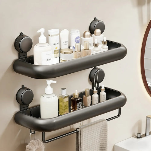 Premium Suction Cup Bathroom Organizer