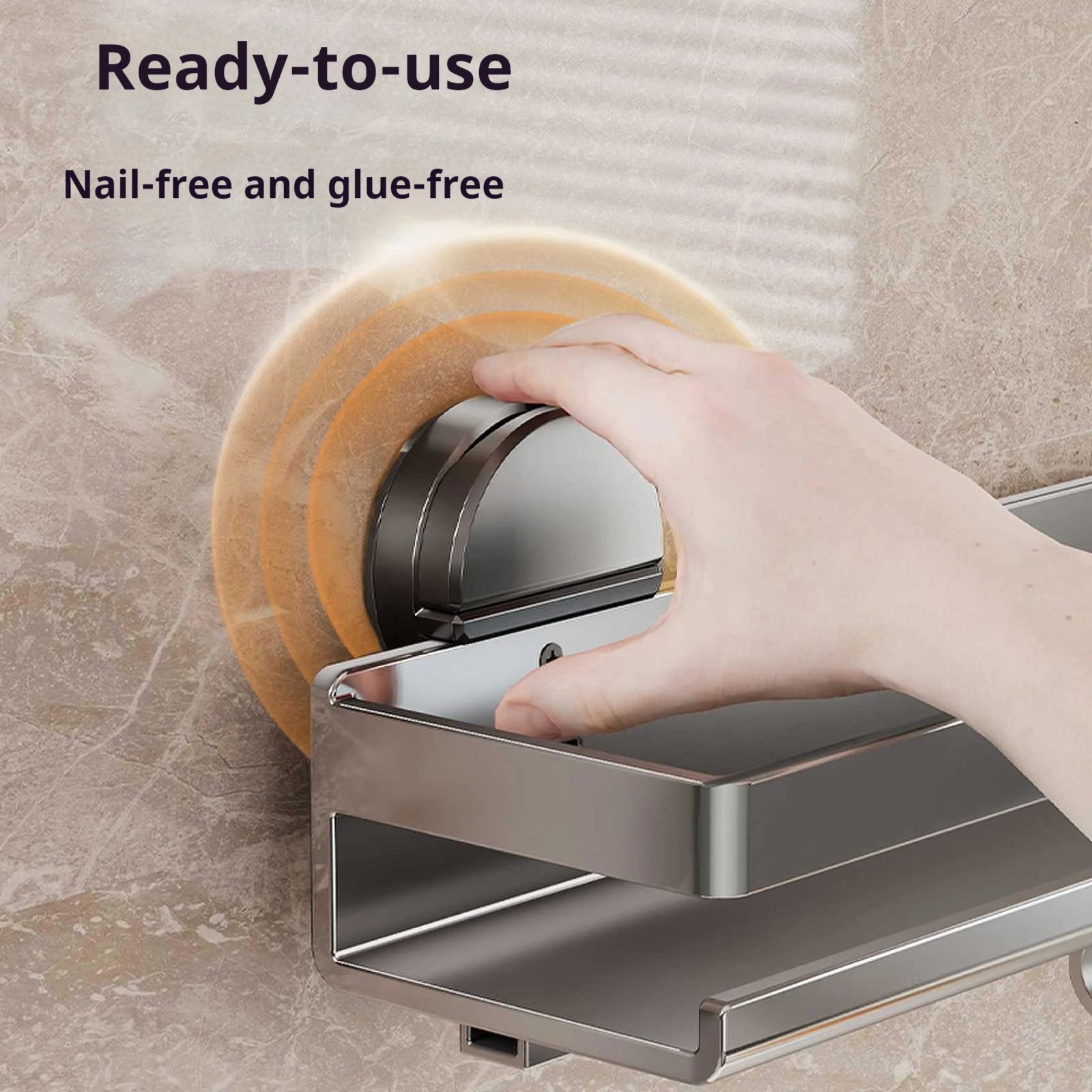Suction Cup Spice Wall Organizer