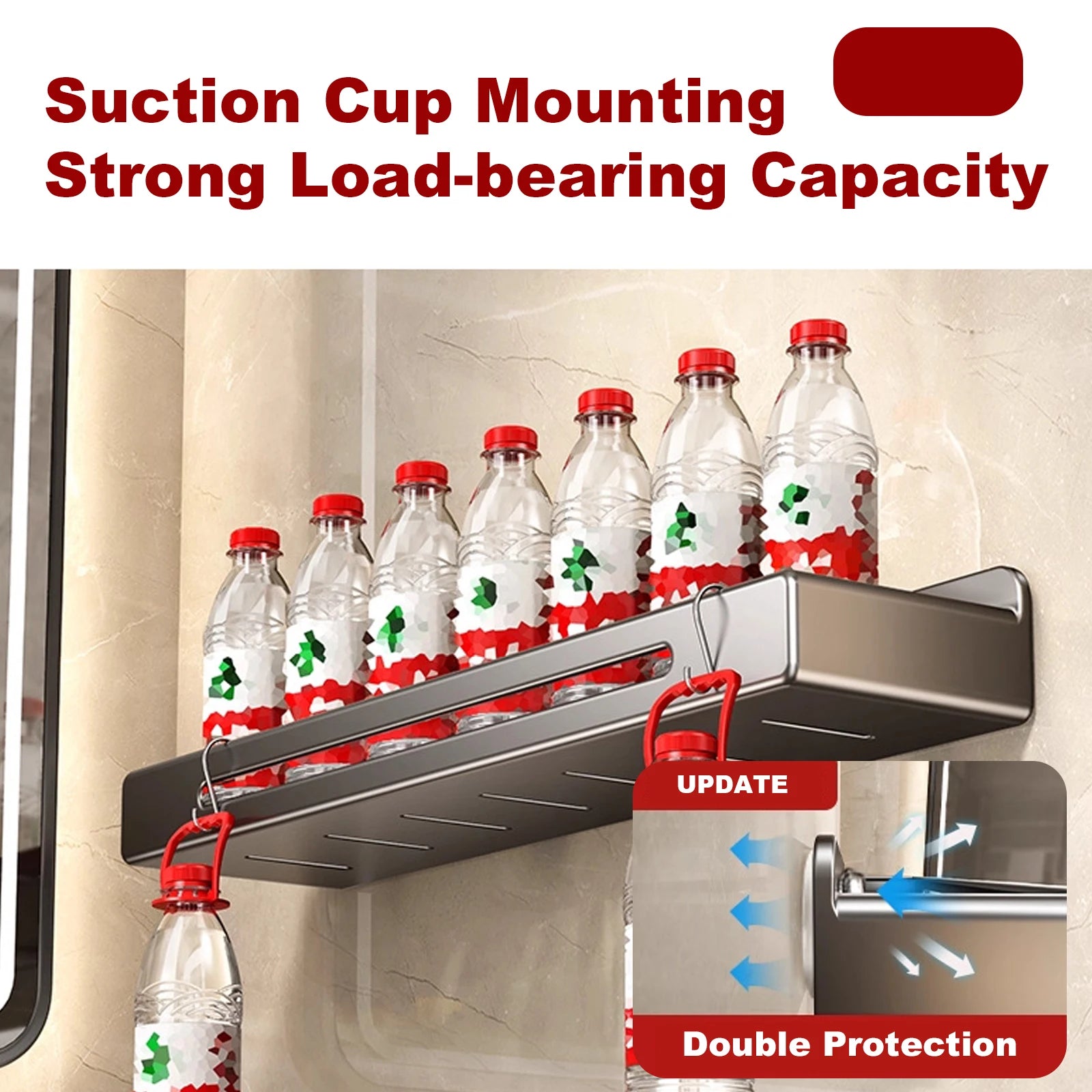 Sleek Stainless Steel Wall Organizer