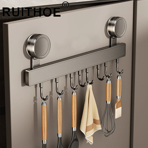 Kitchen Harmony Wall-Mounted Utensil Rack