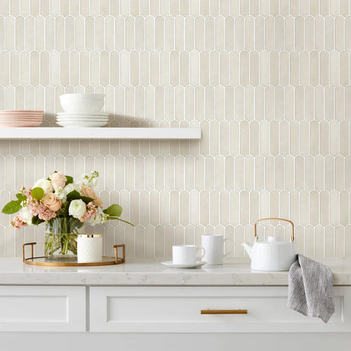 3D Fish Scale Tile Stickers for Stylish Spaces