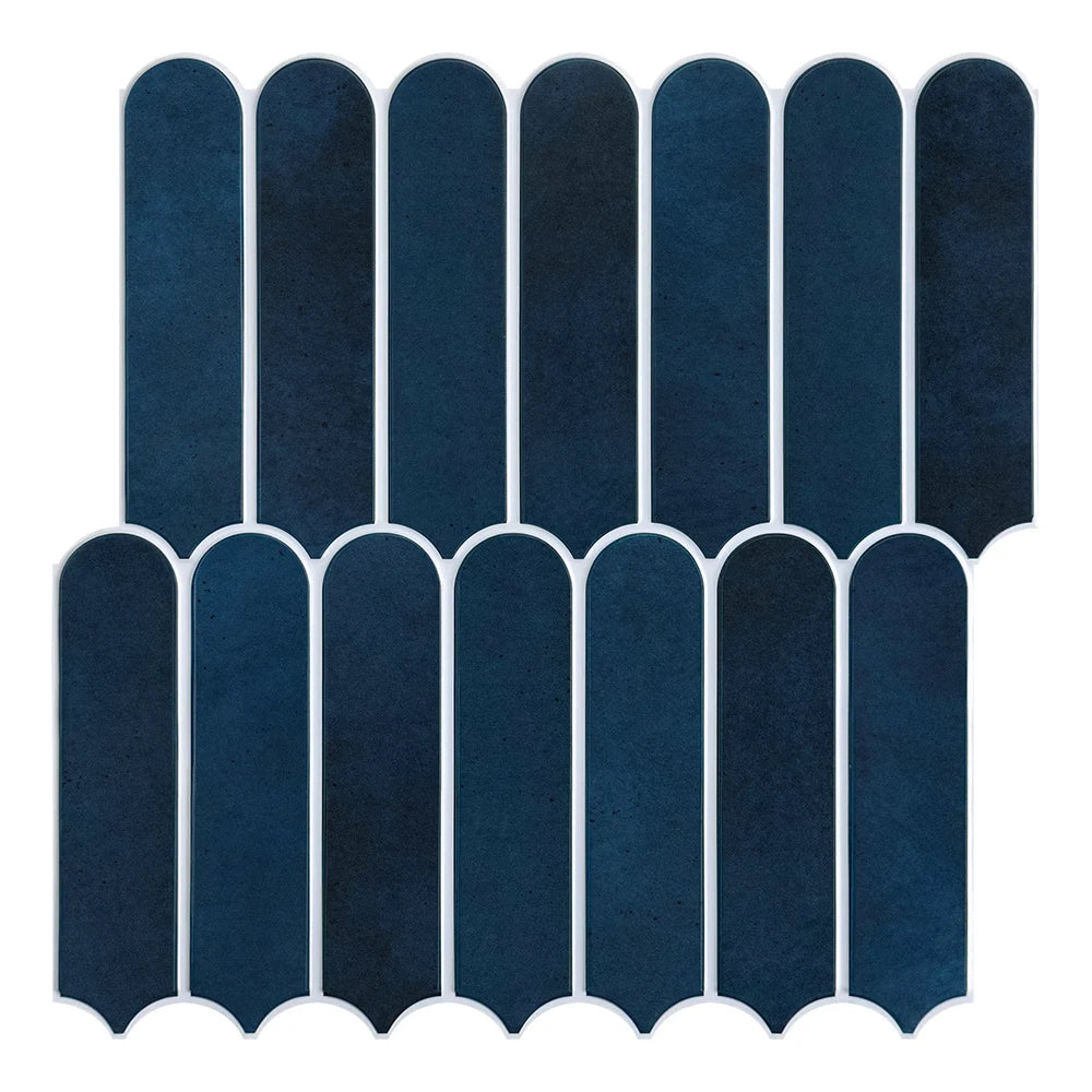 3D Fish Scale Tile Stickers for Stylish Spaces