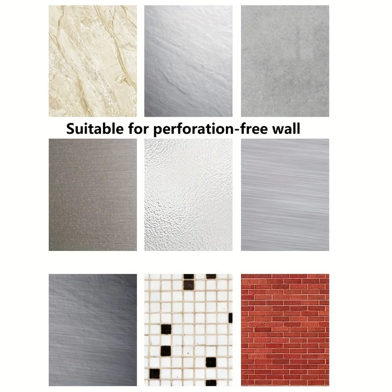 Sleek Wall-Mounted Bathroom Organizer