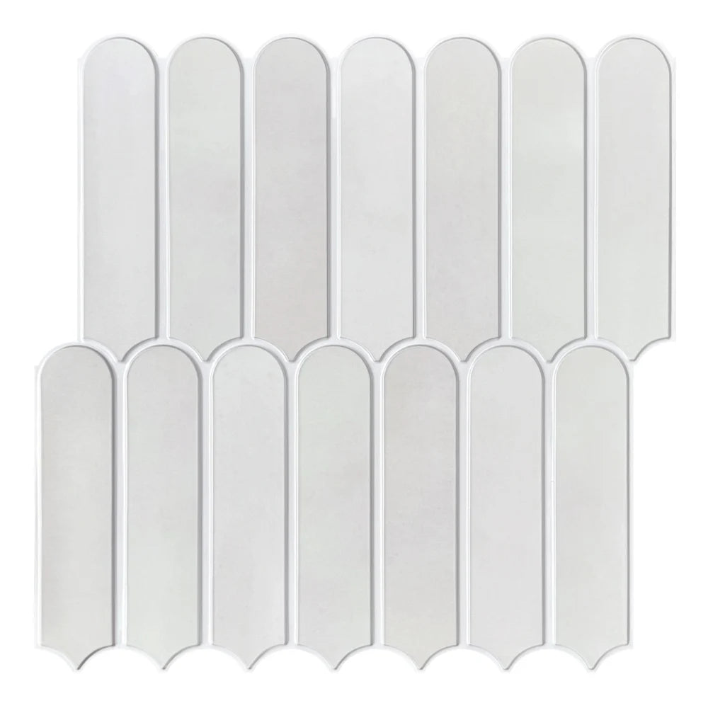 3D Fish Scale Tile Stickers for Stylish Spaces