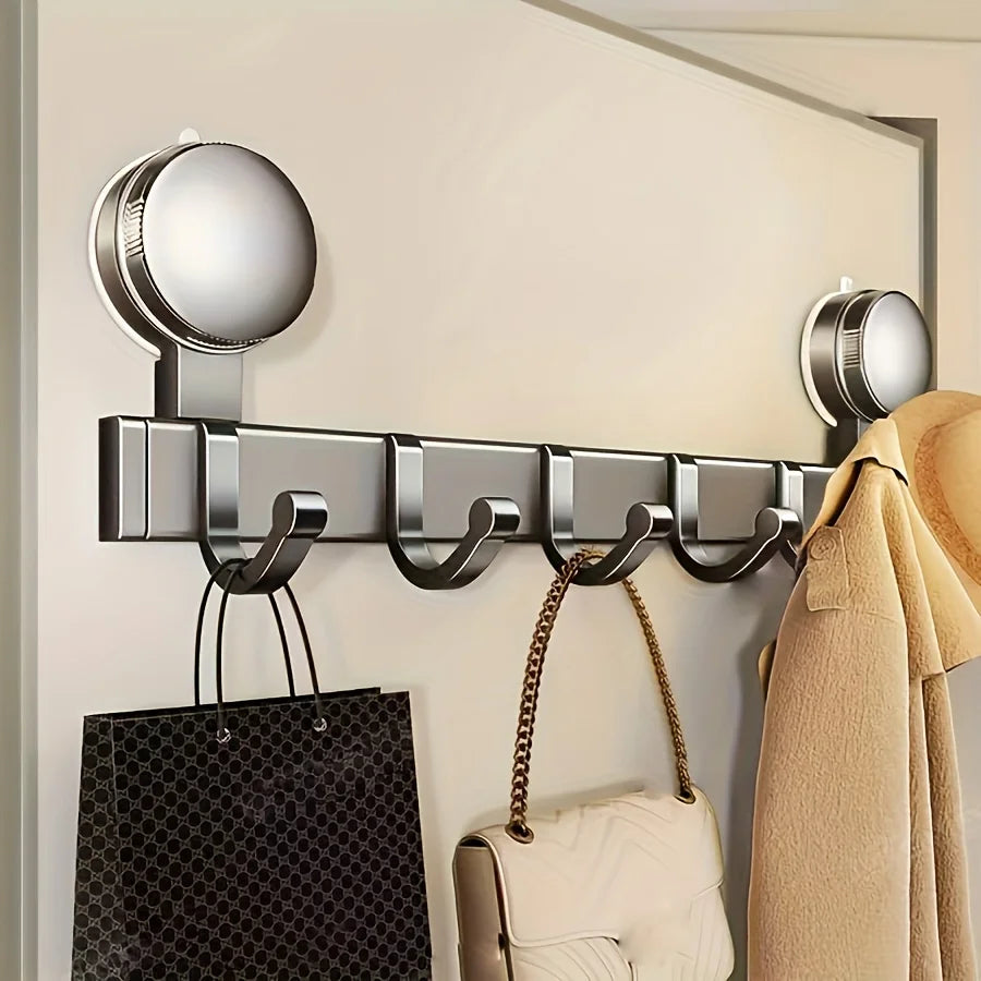 Suction Cup Six-Hook Organizer