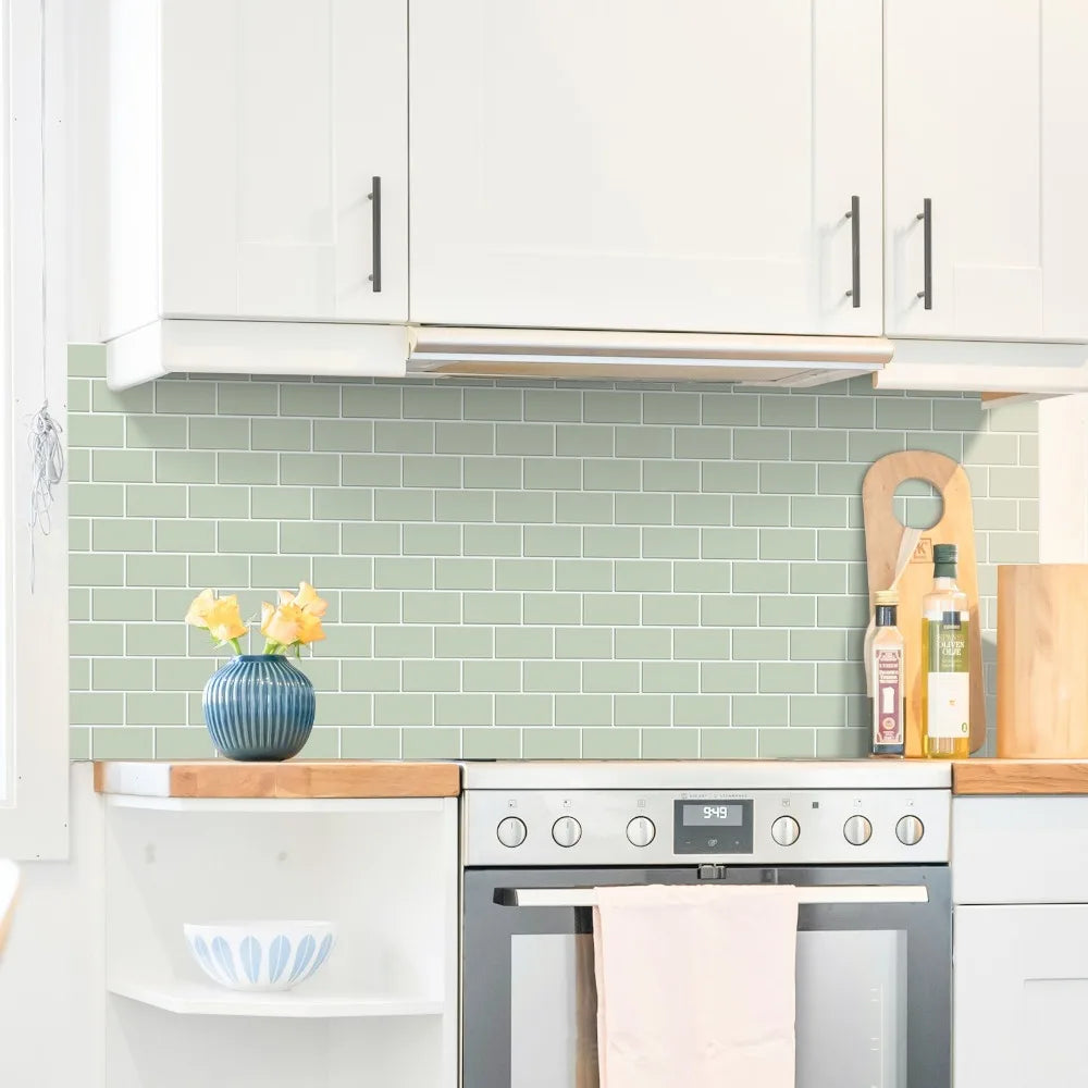 Elegant Subway Tile Wall Stickers