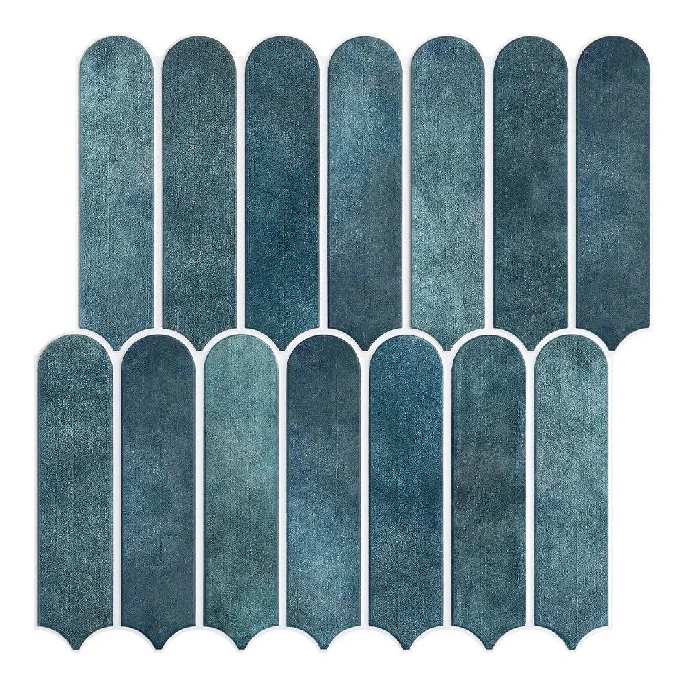 3D Fish Scale Tile Stickers for Stylish Spaces