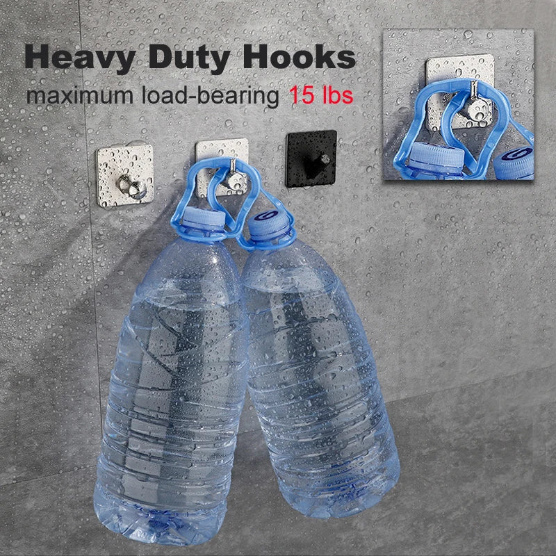 Elegant Stainless Steel Self-Adhesive Hook